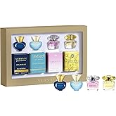 Versace Women's Mini Fragrance Gift Set - Dylan Blue, Bright Crystal, and Yellow Diamond EDTs
