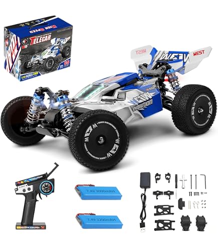 Nurnesy RC Car Shell Cool Accesorios para Automóviles Reemplazo de Cubierta Original de Plástico para Wltoys, Portadores de Carcasa Dura para