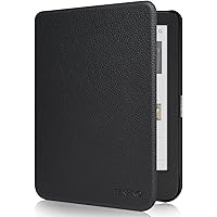 Tenano 6" Kobo Clara Colour/BW/2E Case, Slim Protective Cover with Auto Sleep/Wake - Black