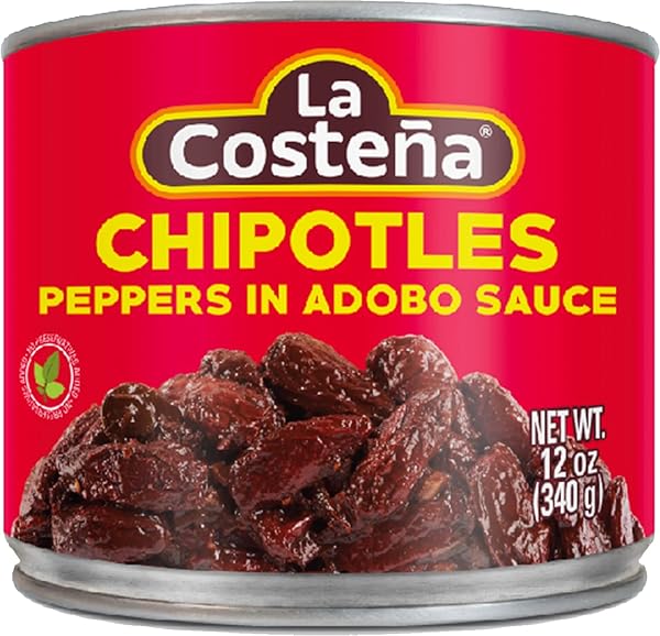 LA COSTEÑA CHIPOTLE PEPPERS IN ADOBO SAUCE, 12...