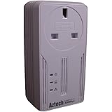 Solwise 500AV HomePlug AV Ethernet Adapter with mains passthrough & Gigabit port