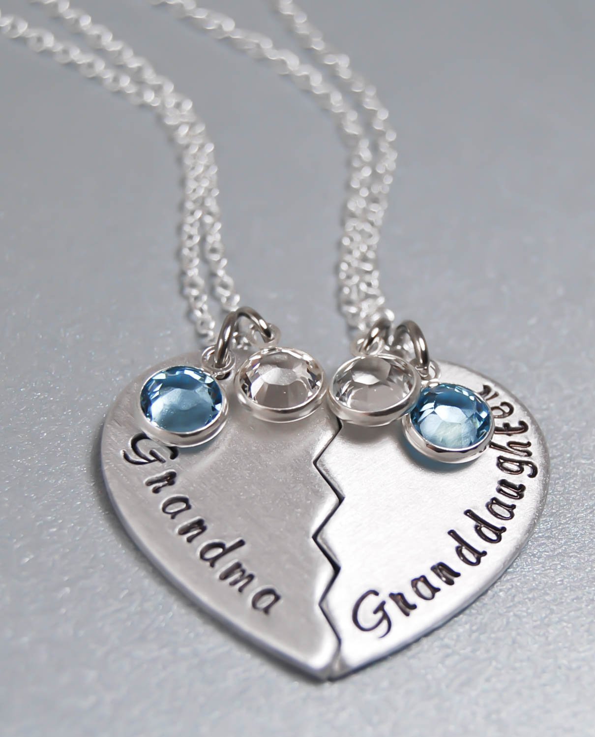 Split heart necklaces, Best friends sets