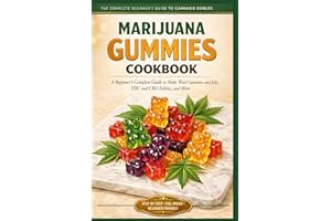 MARIJUANA GUMMIES COOKBOOK: A Beginner's Complete Guide to Make Weed Gummies and Jelly, THC and CBD Edibles, and More