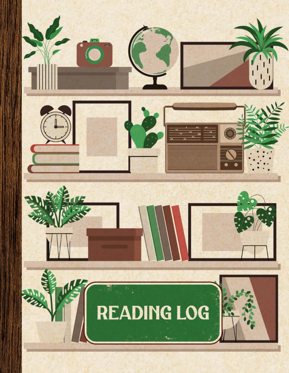 Reading Log: Book Tracking Journal | Notebook to