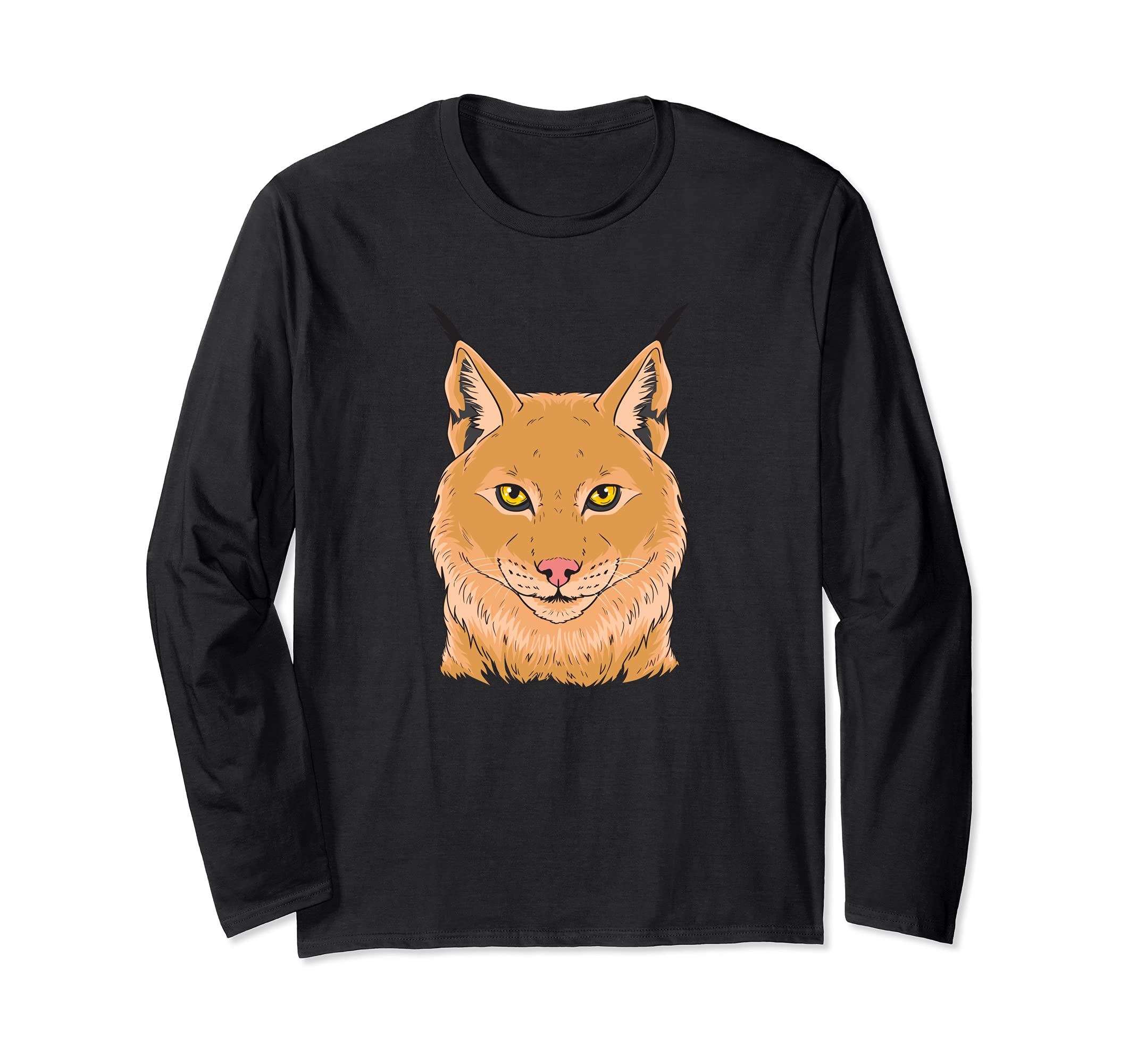 Lynx Wild Cat Forest Long Sleeve T-Shirt