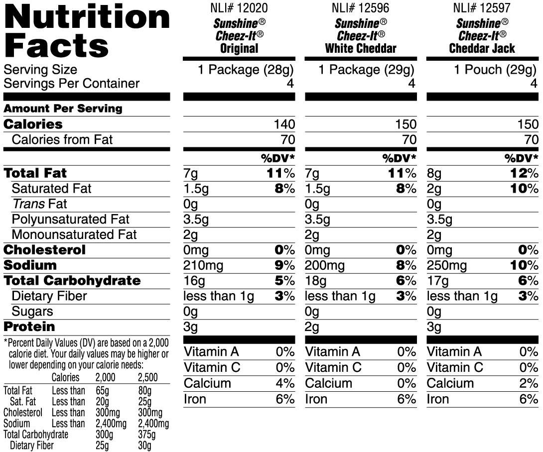 Cheez-It Baked Snack Cheese Crackers, Variety Pack, Original, White Cheddar, Cheddar Jack, 1.02 oz Bags (12 Count) - Image 3