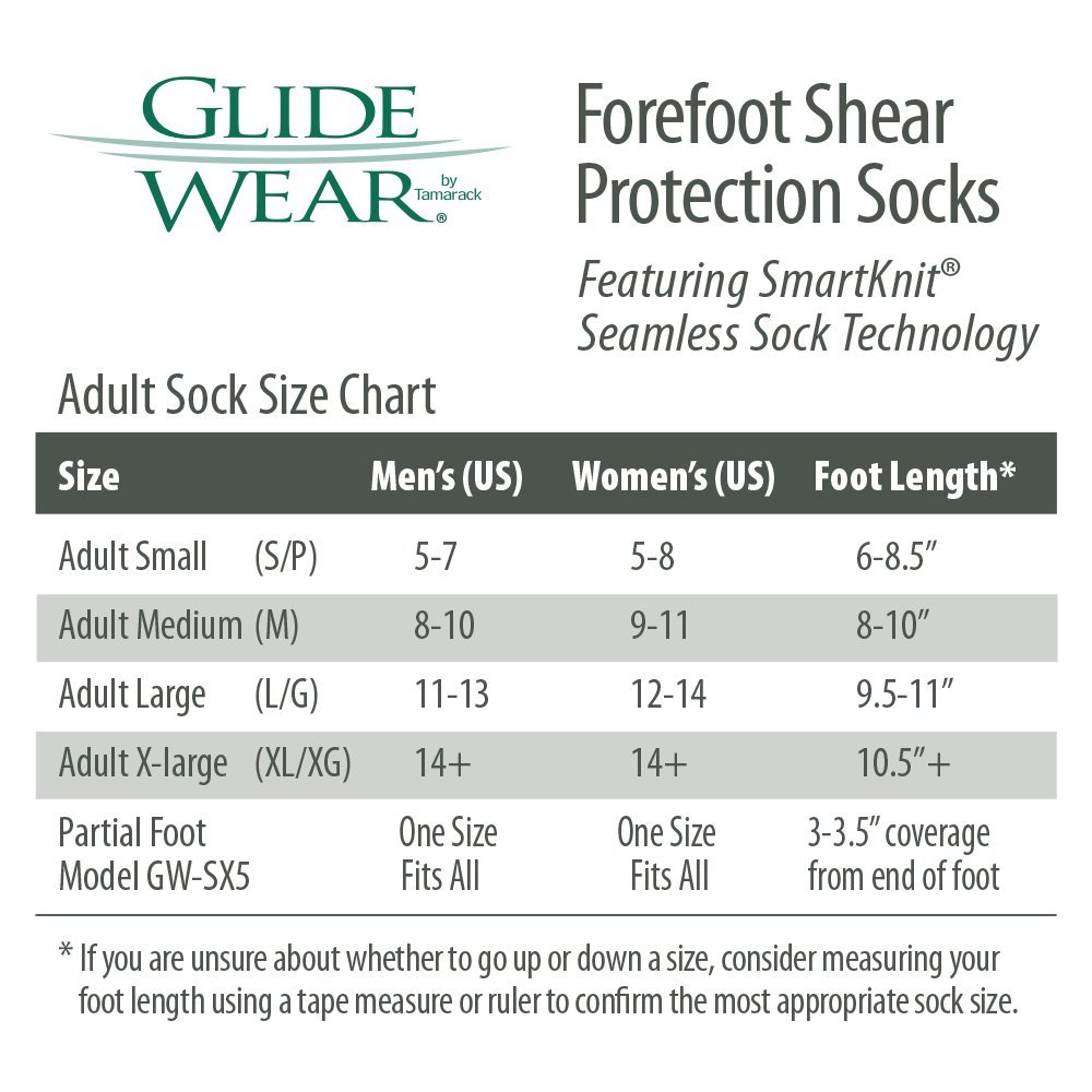 Forefoot Protection Socks Neuropathy, Diabetic Foot Ulcers GlideWear