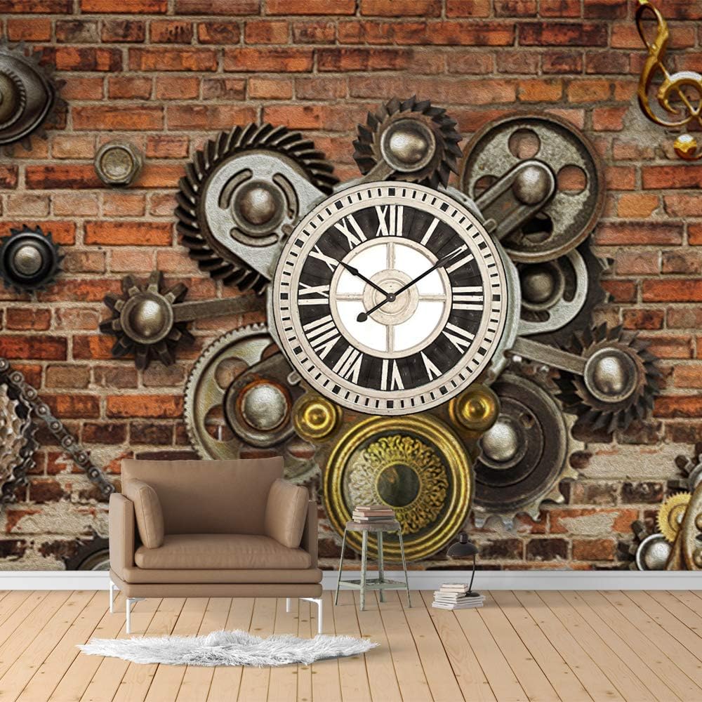 IDEA4WALL Wall Murals for Bedroom Vintage Bar Theme Removable Wallpaper