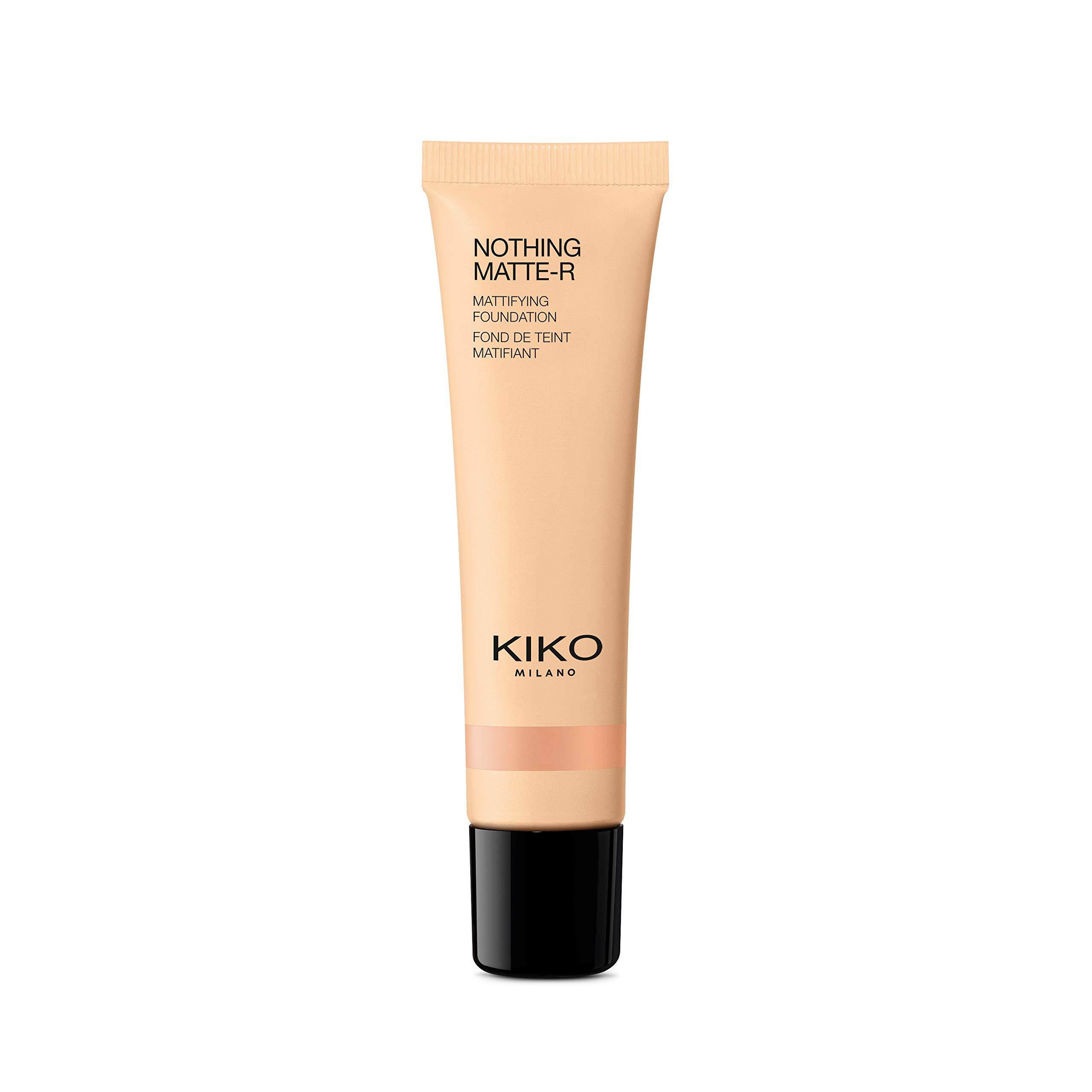 KIKO Milano Nothing Matte-R Mattifying Foundation 06 | Perfecting and mattifying 12-hour liquid foundation — image 1