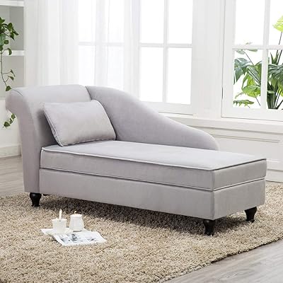 Modern Chaise Lounge Spa Sofa Long Lounger with Storage