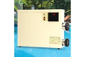 FOINWER 11KW 240V Pool Heater for Above Ground Pool, Electric Swimming Pool Heater with Touchscreeen, Hot Tub Thermostat for Spa, Bathtub, Above Inground Pool, 1500 Gallons (11KW)