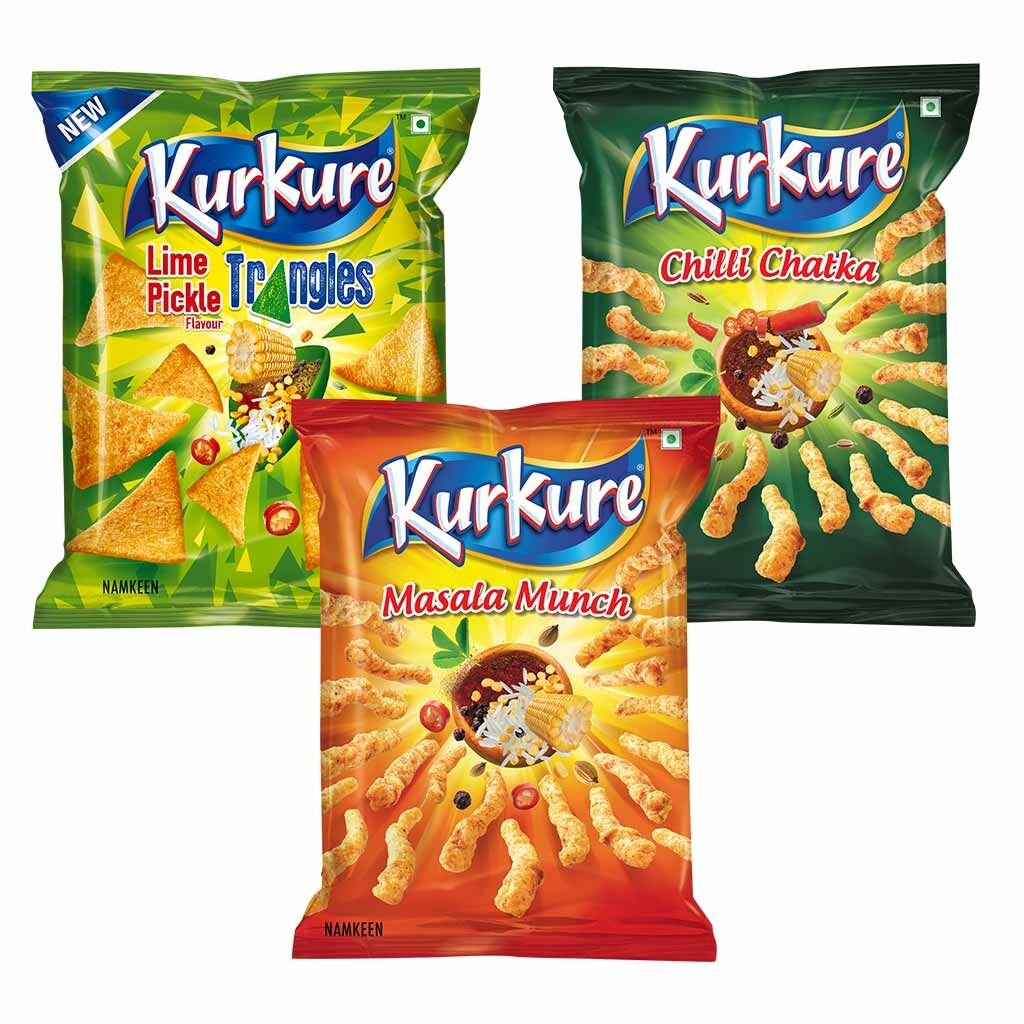 kurkure combo 303g 2 large packs of kurkure and 1 kurkure triangle amazon in amazon pantry kurkure combo 303g 2 large packs of