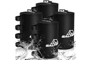 GALTEED Canopy Water Weight Bag,220 LBS Water Tent Weights Set of 4 Leg Weights for Pop Up Canopy,Canopies,Tent,Gazebo,Black