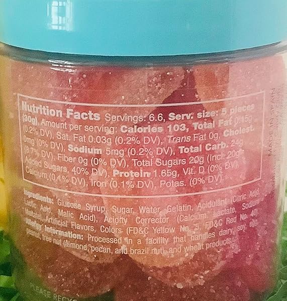 CANDY CLUB PEACH HEARTS – SOUR, GUMMY, PEACH