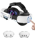 Head Strap With Battery For Meta Quest 3S/3, Rechargeable Battery