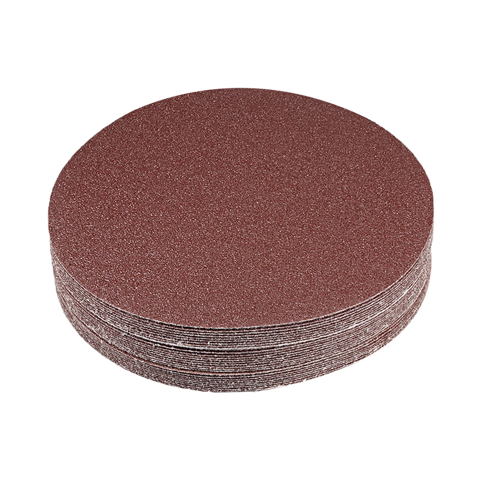 Kozelo 30 Pcs Sanding Discs Hook and Loop Backing - [7 Inch x 60 Grits] Aluminum Oxide Sandpapers for Orbital Sander Round Sanding Papers