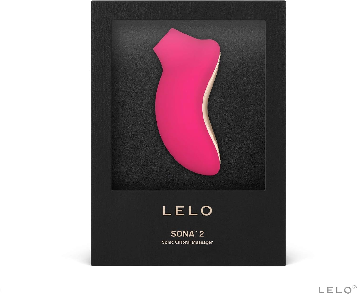 LELO SONA 2 Sonic Waves Massager Waterproof Oral Stimulator for Deeper Satisfaction, Cerise, 1 count - Image 4