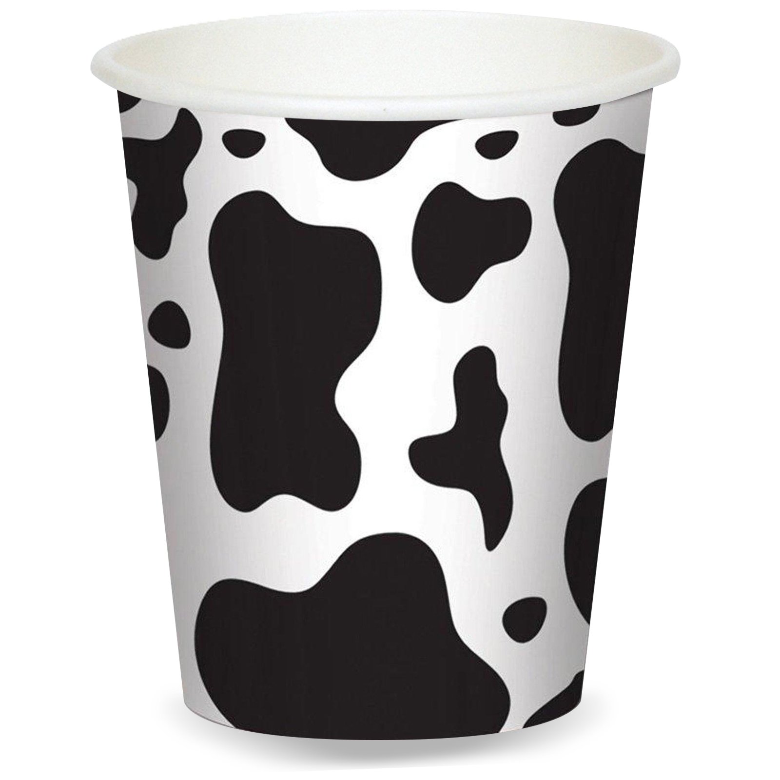Cow Print Beverage Cups (8/Pkg)