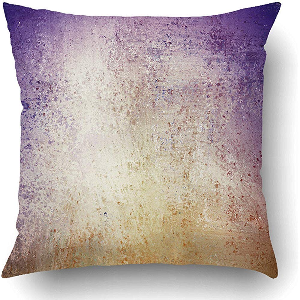 Amazon Com Yunnstr0u Throw Pillow Covers Abstract Purple White