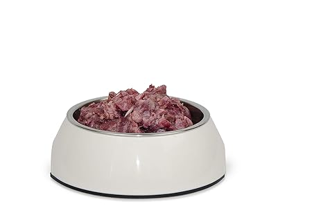 Frostfutter Nordloh Rindfleisch mit Blut 40x 500g Rollen, tiefgefrorenes Barfpaket für Hunde- und Katzen