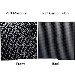 Kobra 3 3D Printer Double Sided Glossy PET Carbon
