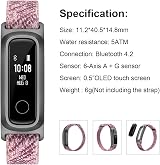 HONOR Band 5 Sport Smartwatch Sakura Pink Activity Tracker Swimming Running view 2