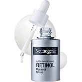 Neutrogena Rapid Wrinkle Repair Retinol Renewal Serum, 1 fl oz | Lightweight Anti-Aging Facial Serum, Dullness &amp; Dark Spots