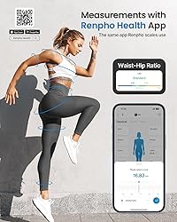 RENPHO Body Measuring Tape, Bluetooth Smart Tape