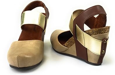 pierre dumas closed toe wedges