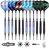 WIN.MAX Darts Plastic Tip - Soft Tip Darts Set - 12