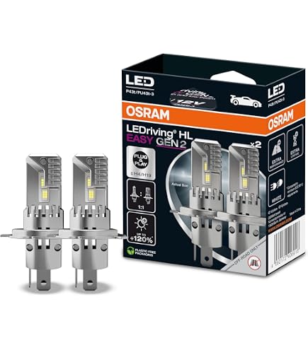 Amazon.com: OSRAM LEDriving® HL Gen2, ≜H4, LED High/Low Beam