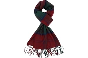 Achillea Soft & Warm Tartan Plaid Checked Cashmere Feel Winter Scarf Unisex