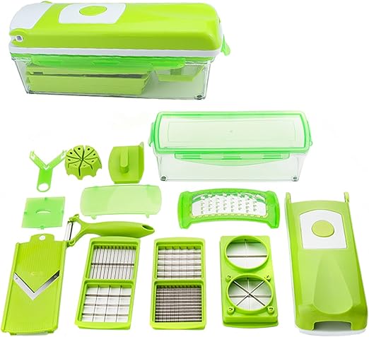 Amazon 野菜スライサー キッチンスライサー スライサー マルチスライサー 多機能調節可能 セット 調理器具 便利グッズ 27 10 5 11 グリーン Best Lifes スライサー カッター オンライン通販
