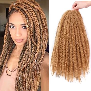 Amazon Com Afro Kinky Marley Braiding Hair Kanekalon Synthetic