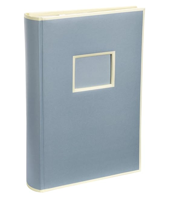 Semikolon (351123) 300 Pocket Album ciel (hell-blau) | Fotoalbum/Fotobuch mit Einschubtaschen für 300 Bilder im Format 10x15 