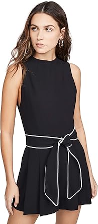 alice and olivia pleated jumpsuit