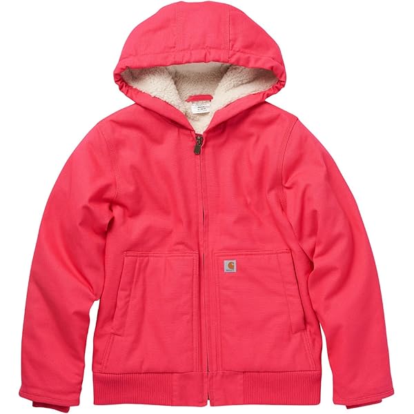 ジャケット・アウター Carhartt mountain coat Amazon.com: Carhartt Kid's CP9566 Canvas Insulated Hooded