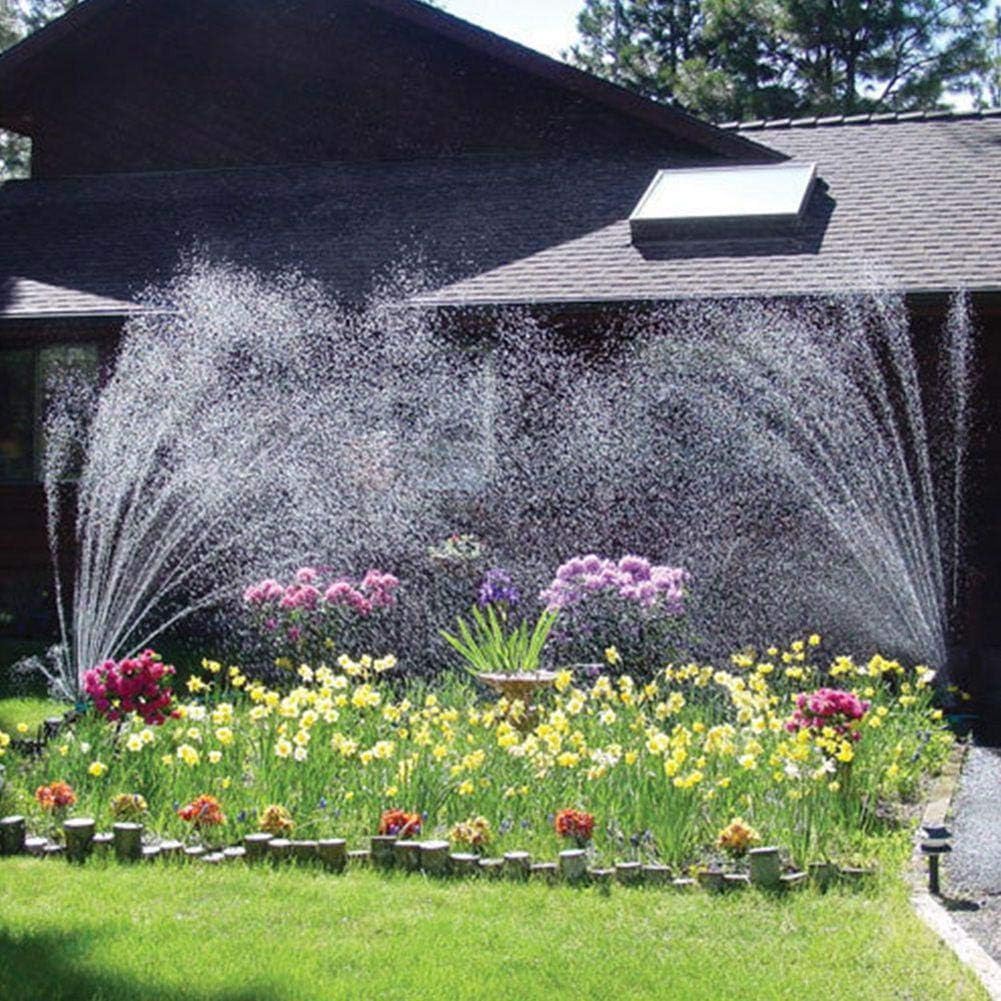 360 Degree Garden Sprinkler for Small Areas Adjustable Lawn & Garden Sprinklers Automatic Multi-Head Sprinkler System Rotary Sprinklers Lawn Grass Sprayer for Plants, Greenhouse, Lawn, Garden, Yard : Garden & Outdoor