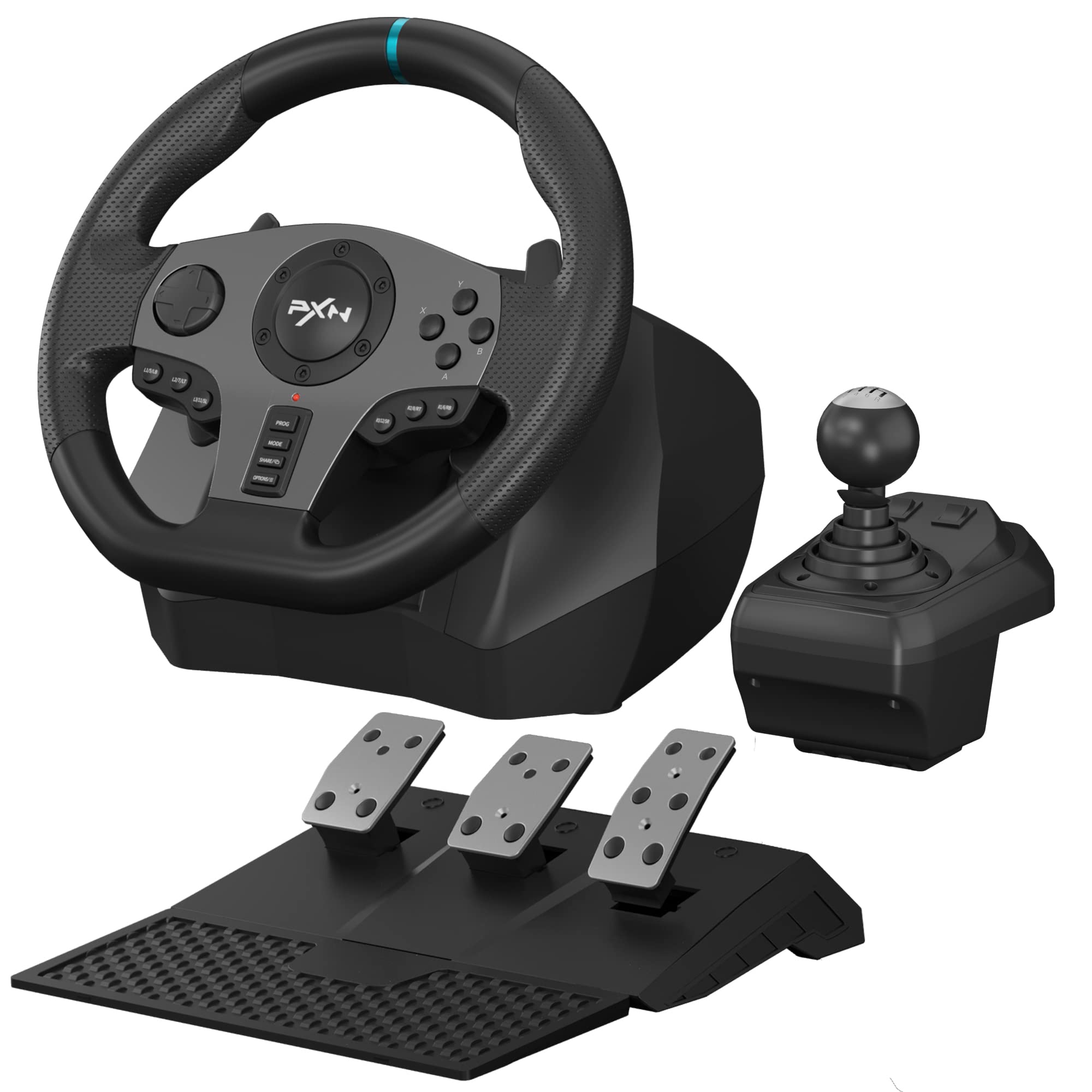 PXN V9 Gaming Racing Wheel with Pedals and