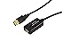 PTC 15 m / 49 ft USB2.0 Active repeater / extension M/F cable - Supports High speed 480 Mbps data rate.