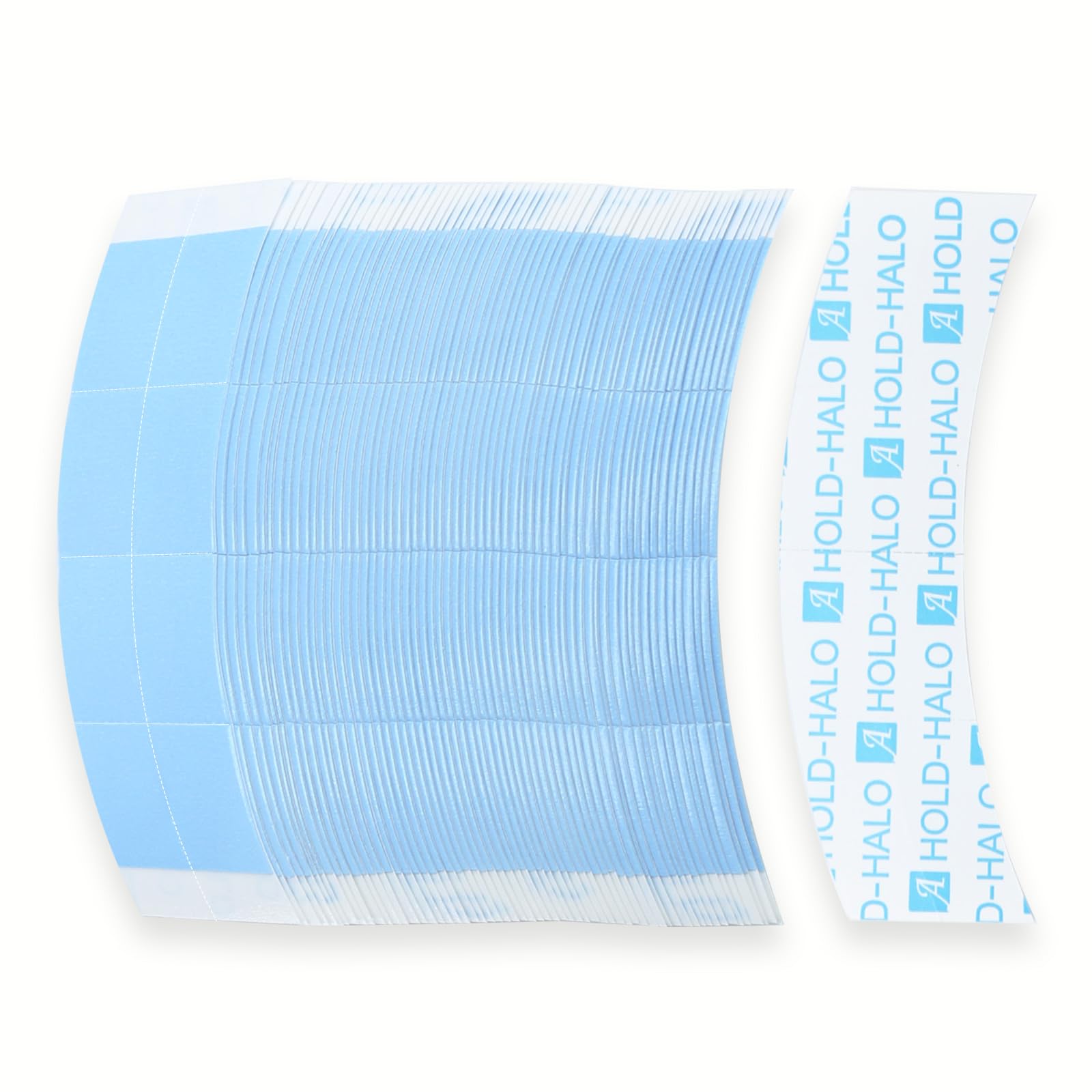 Photo 1 of 60Pcs Wig Tape Double Sided Ultra Hold Waterproof Lace Glue for Wigs-Strong Hold Hair Adhesive Tape for Lace Front Wigs Toupees-Easy Removal, No Residue Blue (60Pcs 1/8 Blue)