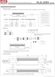 Mean Well HLG-320H-24 Power