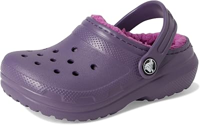 Classic Lined Clog T, Tamancos Unissex para crianças, Solanácea, 22/23 EU
