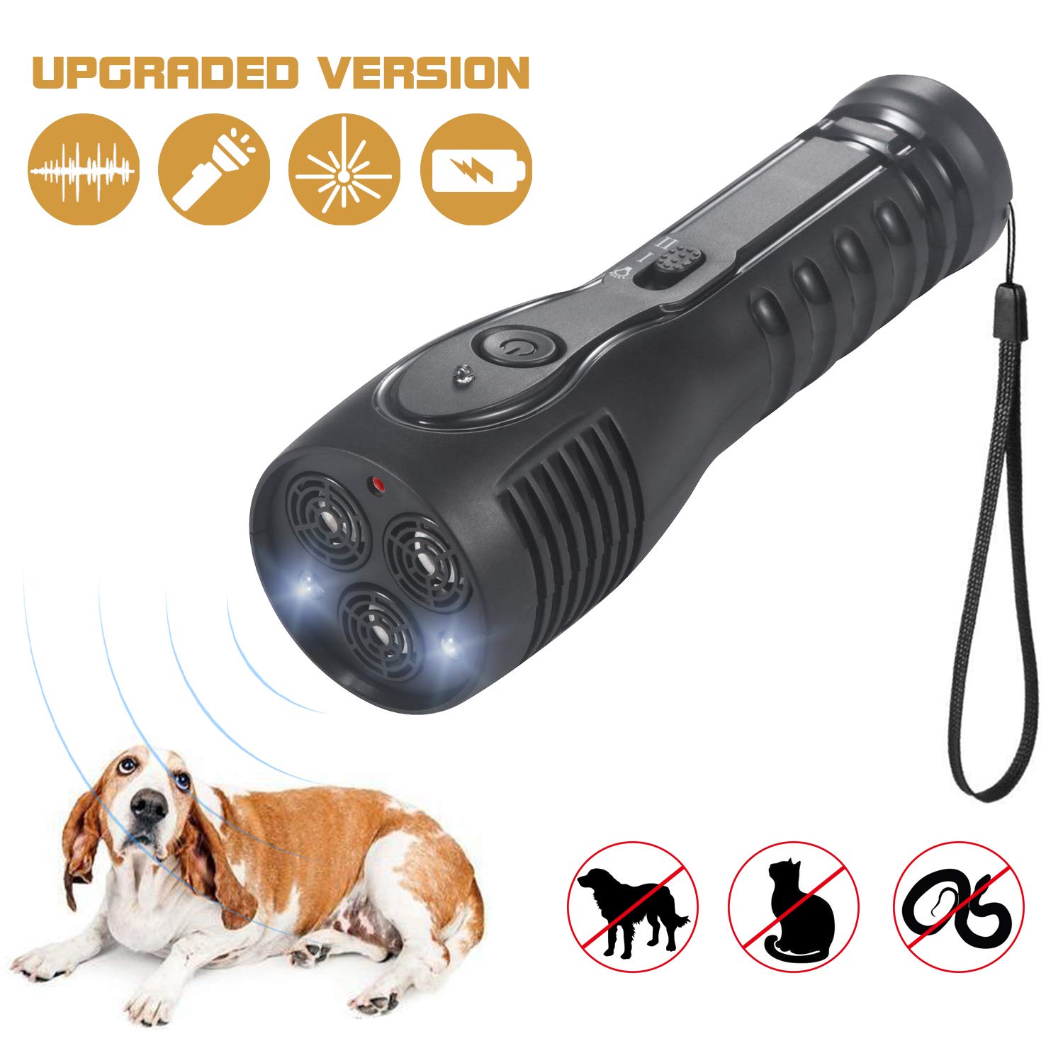hand held anti barking device