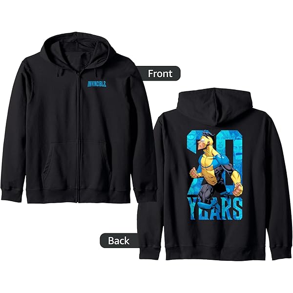 Amazon.com: 【PAC-MAN】PAC-MAN Classic 047 Zip Hoodie : Clothing