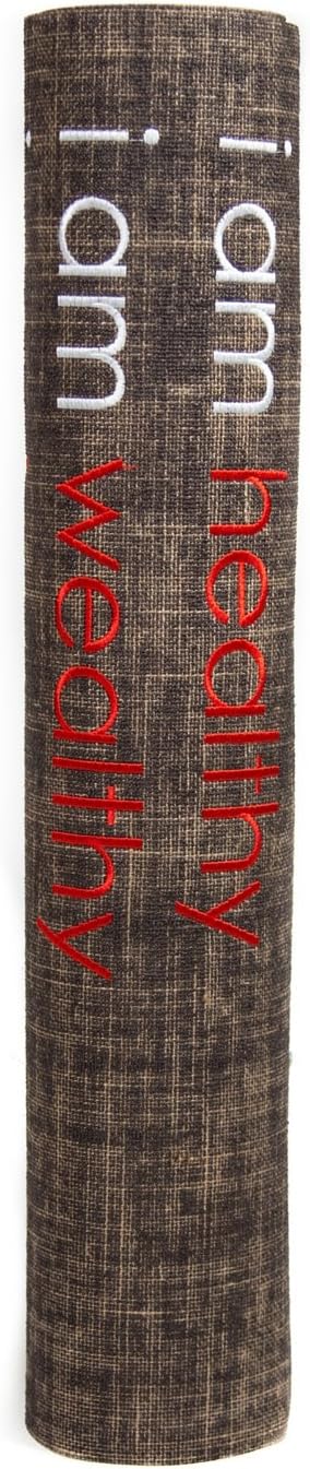 Affirmats Best Premium Designer Non Slip Non Toxic Phthalate Free Yoga Mat for Hot Yoga, Pilates, Bikram Yoga