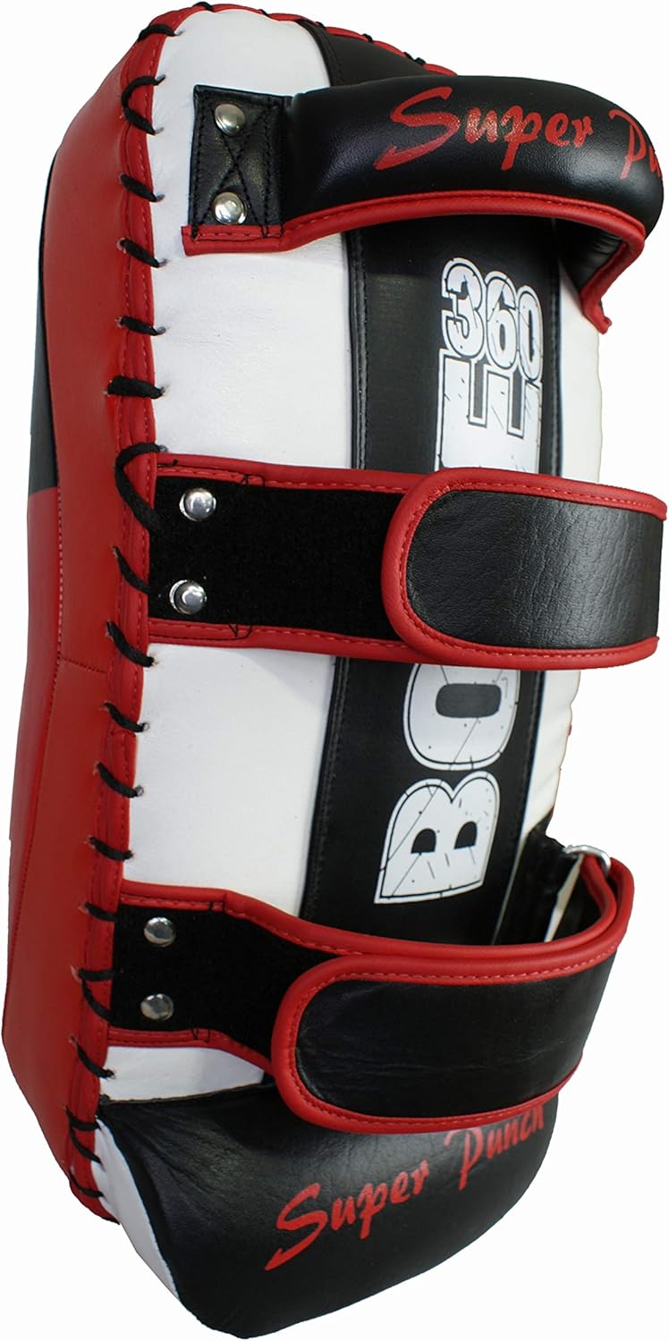 Twister Boxing Kick Shield 100% Cowhide Leather Thai pad MMA Muay Thai Shield Curved Pads Martial Art Training Pads Boxing Strike pad Curved Arm Pad : Sports & Outdoors