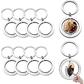 Joiit Sublimation Keychains Blank Key Chains Heat Transfer Press Keyrings Double side Pictures Key Rings Personalized Gifts