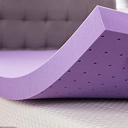 SINWEEK 3 Inch Gel Memory Foam Mattress Topper