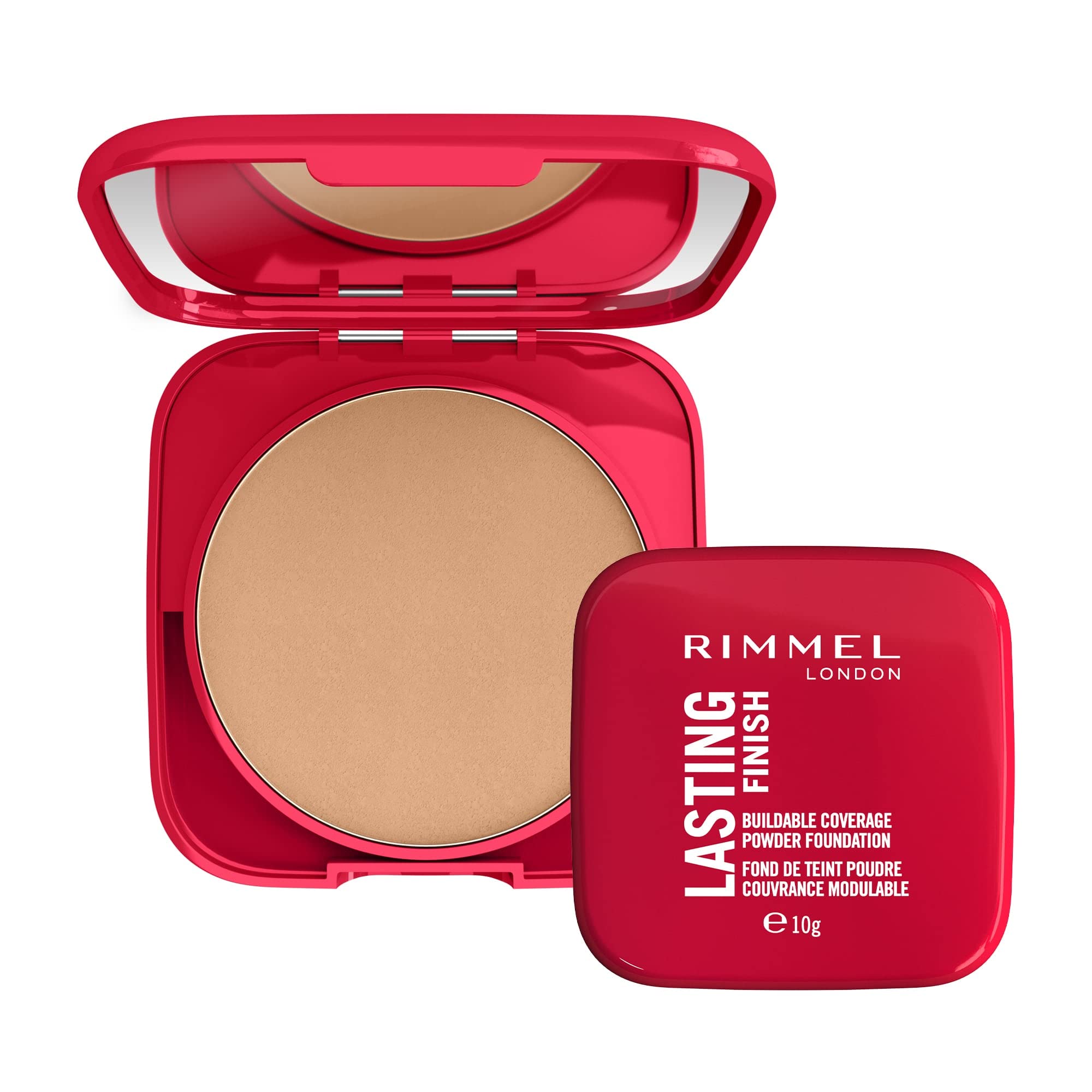 Rimmel London Lasting Finish Compact Foundation, 002 Pearl, 7g